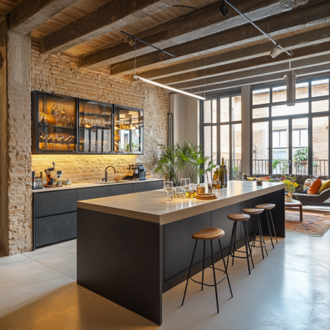 Experimenta la diferencia de una fábrica de muebles de cocina con venta directa en Omo Barcelona, creando tus muebles cocina Barcelona.